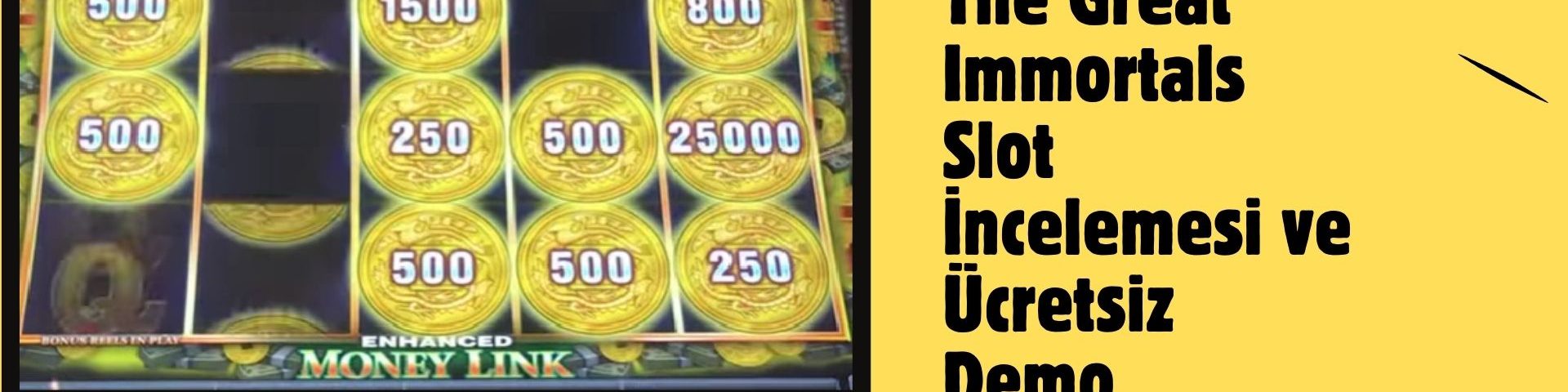 Money Link The Great Immortals Slot